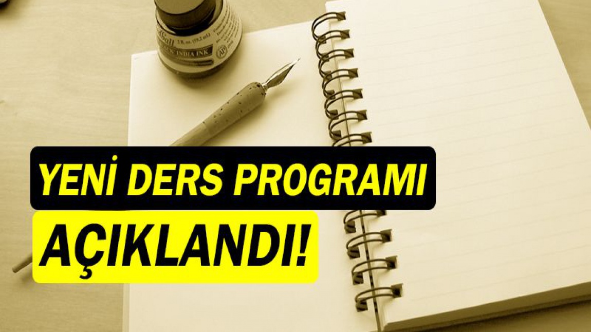 Ders Programı